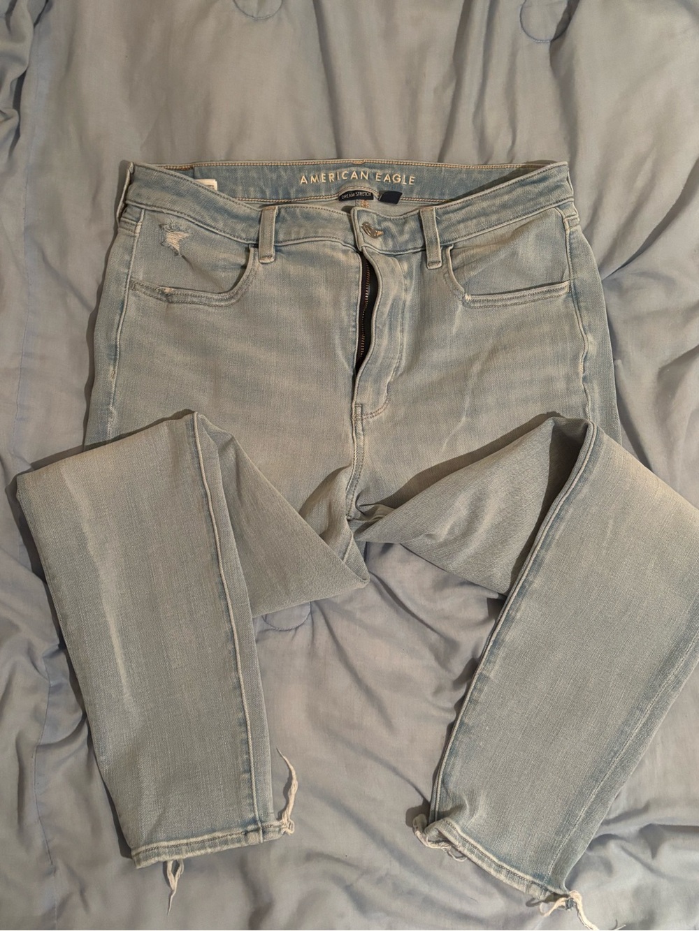 American Eagle Outfitters Light Blue Skinny Jeans